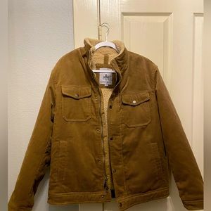 Rainforest Sherpa lined Corduroy jacket
